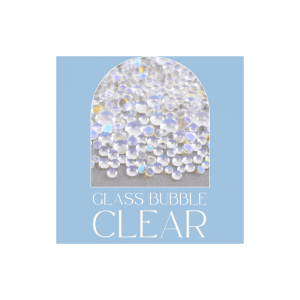 ZIRCONE Glass Bubble Clear 100 szt. (MIX)