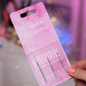 IQ NAILS Zestaw frezów IQ NAILS & JustNails Cuticle Set