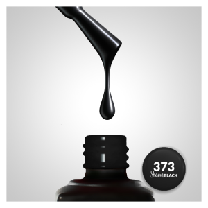 SLOWIANKA Lakier hybrydowy Sharm Effect 373 Black 10g