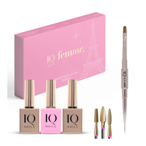 IQ NAILS Zestaw do french manicure Brilliant