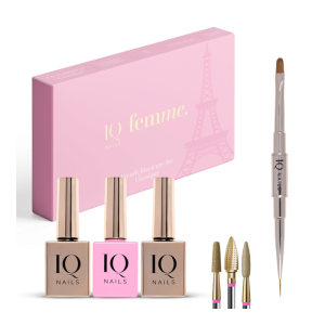 IQ NAILS Zestaw do french manicure Classique