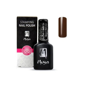 MOYRA Lakier do stempli Smart 12 Brown 12ml