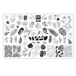 ART STAMPING Blaszka do stampingu 01