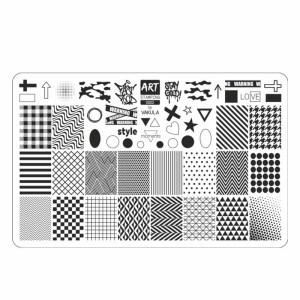 ART STAMPING Blaszka do stampingu 02