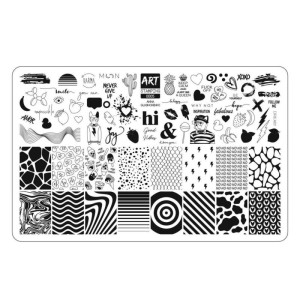 ART STAMPING Blaszka do stampingu 05