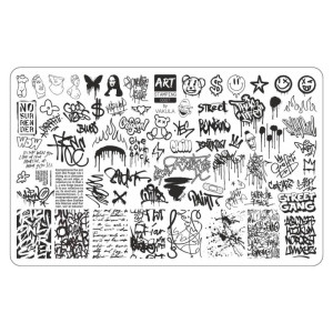 ART STAMPING Blaszka do stampingu 07