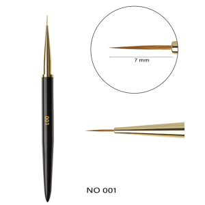 F.O.X Pędzelek Nail Art Brush 001 Liner 7mm