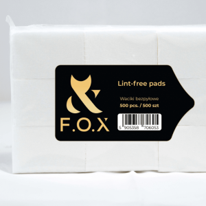 F.O.X Waciki bezpyłowe 500 szt.