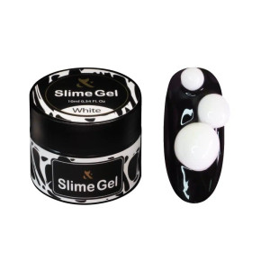 F.O.X Żel do zdobień Slime Gel White 10ml