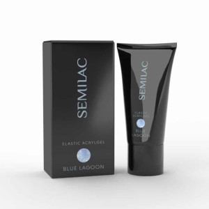 SEMILAC Akrylożel Elastic Acrylgel Blue Lagoon 30g