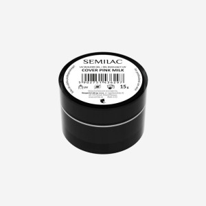 SEMILAC Żel budujący Builder Gel Pink Milk 15g