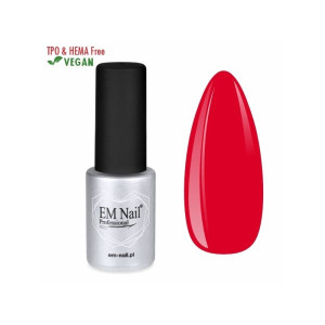 EM NAIL Lakier hybrydowy Premium Tornado Red 203 6ml