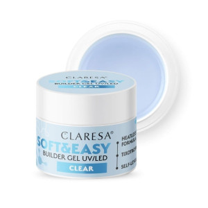 CLARESA Żel budujący Soft&Easy Clear 12g