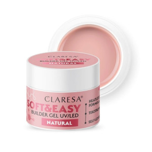 CLARESA Żel budujący Soft&Easy Natural 45g