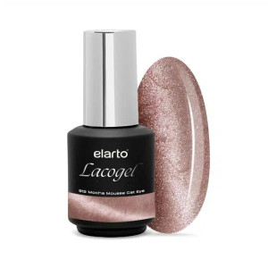 ELARTO Lakier hybrydowy 912 Mocha Mousse Cat Eye 7ml