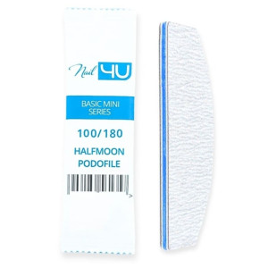 NAIL4U Basic Mini Pilnik Podofile Łódka 100/180 25 szt.