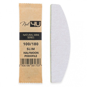 NAIL4U Slim Mini Pilnik Podofile Łódka 100/180 50 szt.