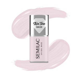 SEMILAC Baza Skin Tone Cover Base Natural Pink 7ml