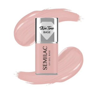 SEMILAC Baza Skin Tone Cover Base Pale Beige 7ml