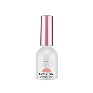SAUTE NAILS Baza Express Base Sparkling Peachy 8ml