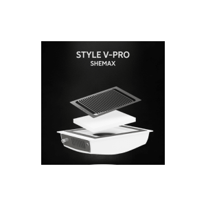 SHEMAX Pochłaniacz pyłu do manicure Style V Pro White