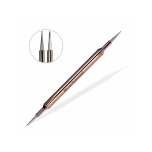 EM NAIL Sonda dwustronna do zdobień Rosegold 0/2