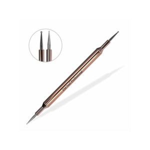 EM NAIL Sonda dwustronna do zdobień Rosegold 1/3