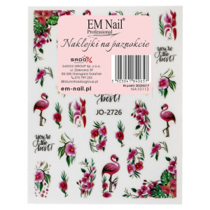 EM NAIL Naklejki na paznokcie JO-2726