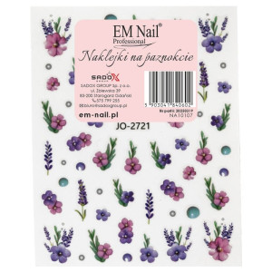 EM NAIL Naklejki na paznokcie JO-2721