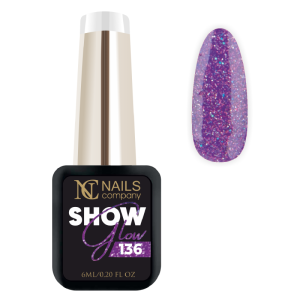 NAILS COMPANY Lakier hybrydowy Show Glow 136 6ml