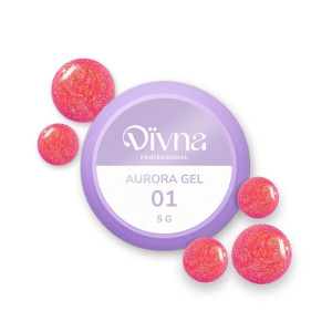 DIVNA Żel do zdobień Aurora Gel 01 5ml