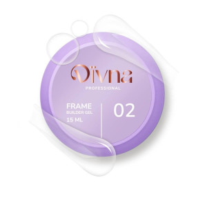 DIVNA Żel budujący Frame Builder Gel 02 15ml