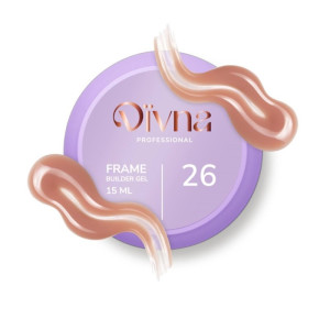 DIVNA Żel budujący Frame Builder Gel 26 15ml