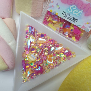 ZIRCONE Set Biżuteryjny Candy Pink Lemonade 8g