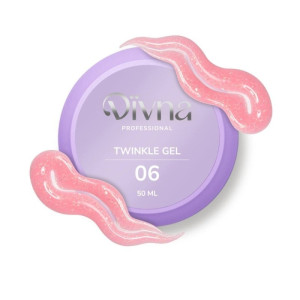 DIVNA Żel budujący Twinkle Gel 06 15ml