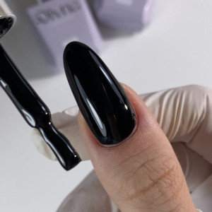 DIVNA Lakier hybrydowy Ultra Black 7ml