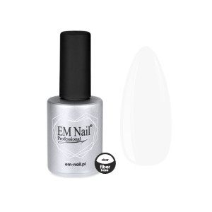 EM NAIL Baza z włóknem szklanym Fiber Base Clear 15ml