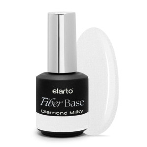 ELARTO Baza Fiber Base Diamond Milky 15ml
