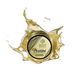BOSKA NAILS Paint Gel Picassini Metalic Goldinio 5ml