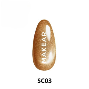 MAKEAR Lakier hybrydowy Silky Cat Eye SC03 8ml