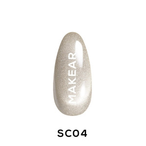 MAKEAR Lakier hybrydowy Silky Cat Eye SC04 8ml