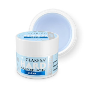 CLARESA Żel budujący Hard&Easy Clear 45g