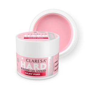 CLARESA Żel budujący Hard&Easy Milky Pink 45g