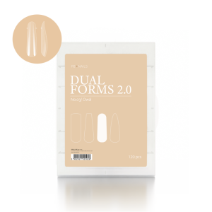 PB NAILS Górne formy Dual Forms 2.0 No.03 Owal 120 szt.