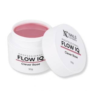 NAILS COMPANY Żel Budujący Flow IQ Clever Rose 50g
