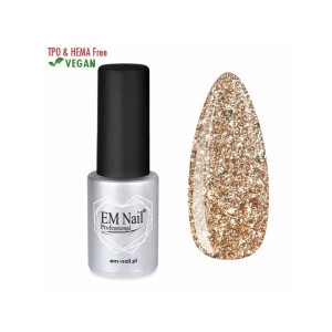 EM NAIL Lakier hybrydowy Premium City Of Stars 76 6ml