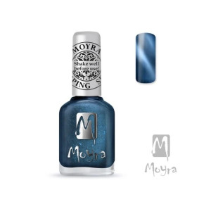 MOYRA Lakier do stempli 33 Cat Eye Blue 12ml