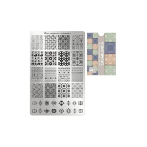 MOYRA Komplet szablon + Płytka 152 Casablanca
