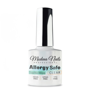 MODENA NAILS Top hybrydowy Allergy Safe Top No Wipe 7,3ml