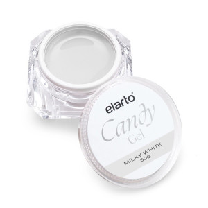 ELARTO Żel budujący Candy Milky White 50g